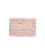 Completo Nascita 3 Pz Tricot Rosa con Fiocco Juliana - immagine 2
