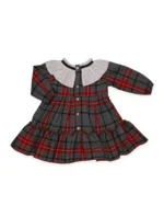 Abito Tartan con fiocco Juliana - immagine 2