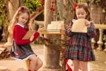 Abito Tartan con fiocco Juliana - immagine 3