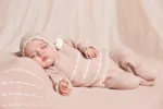 Completo Nascita 3 Pz Tricot Rosa con Fiocco Juliana - immagine 5